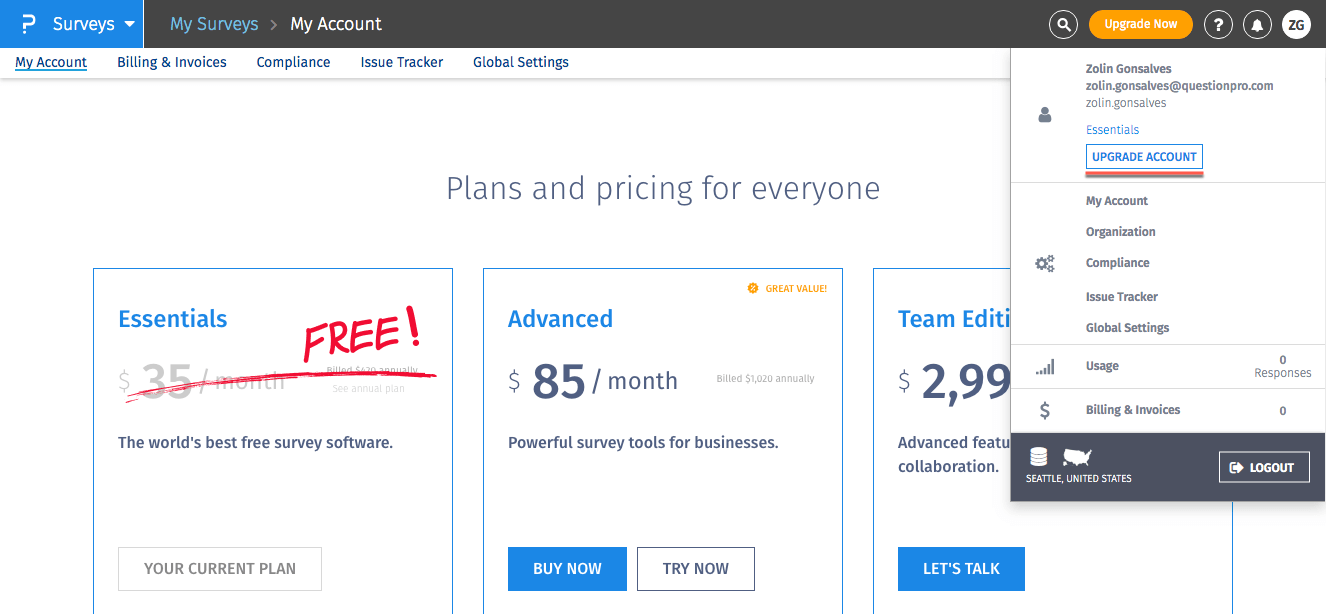 Survey Software Help Image