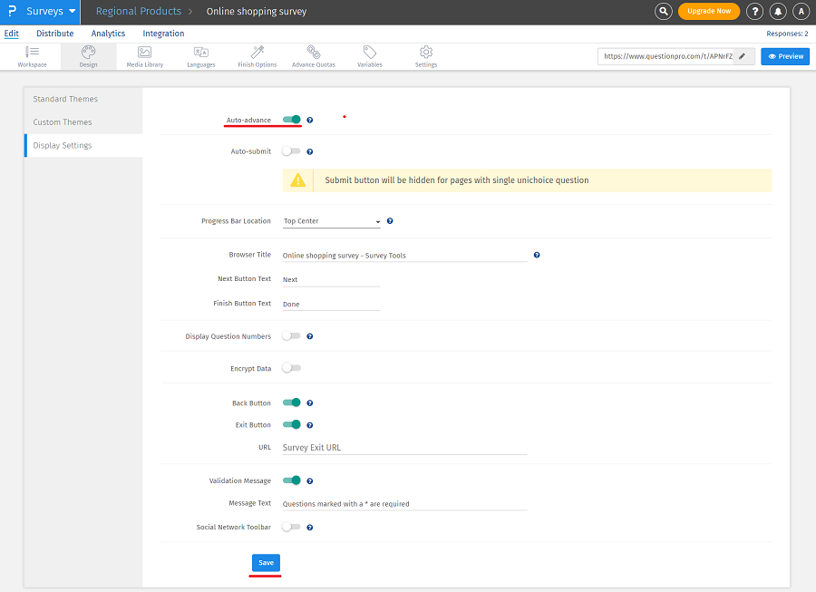 Survey Software Help Image